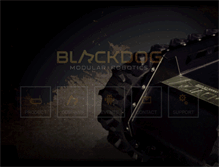 Tablet Screenshot of blackdogrobotics.com